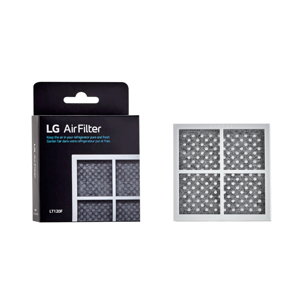 ADQ73214408 - Genuine OEM LG Refrigerator Air Cleaner Filter Assembly